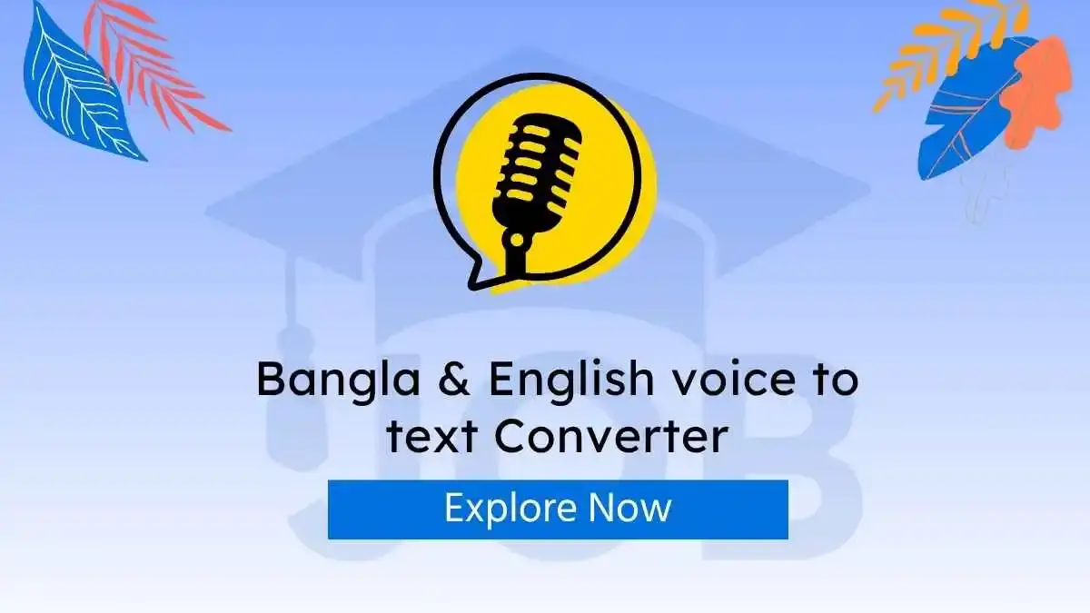 Bangla Voice to Text Converter বাংলা ভয়েস টু টেক্সট
